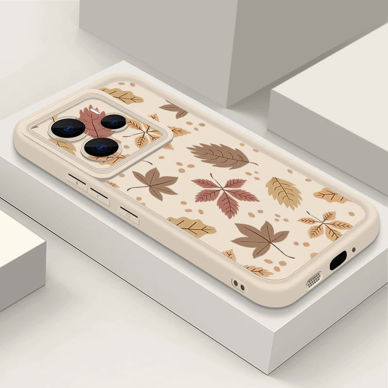 Pink Flowers Patterned TPU Phone Case For Xiaomi Redmi Note 15 14 13 Pro Plus Redmi Note 15 14 13 12 Pro 4G Soft Silicone Cover