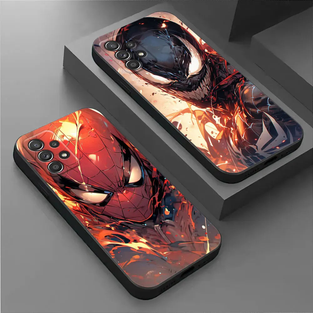 Marvel Avengers Cool Venom Phone Case For Samsung Galaxy A17 A57 A37 A07 A55 A54 A34 A35 A25 A15 A56 A36 A26 A16 A06 Back Cover