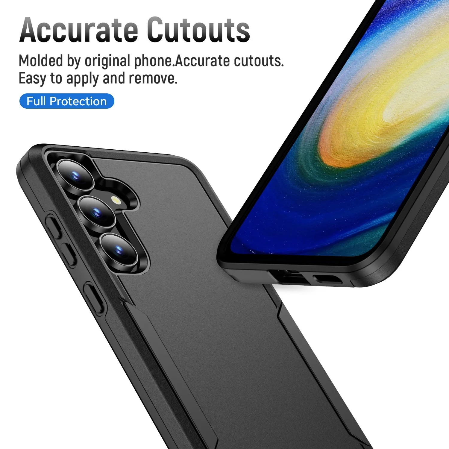 Matte Hard Strong Case for Samsung Galaxy A57 5G A37 S26 Ultra S25 FE S24 S23 Plus S22 S21 A17 5G A56 A16 A36 A35 A55 A15 Coque