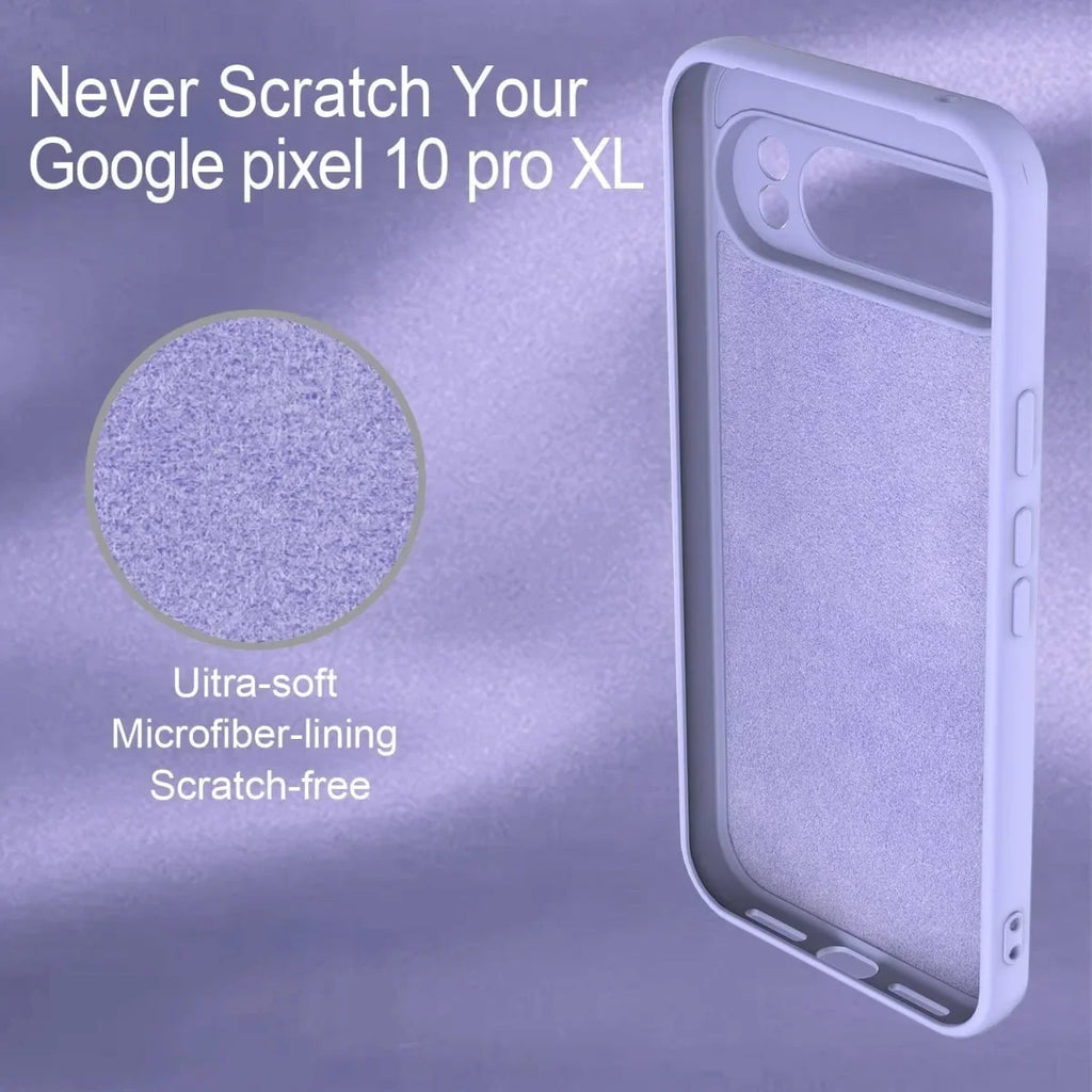 High Quality Skin-friendly Soft Silicone Anti-Drop Phone Case For Google Pixel 10A 10 9 Pro XL 8 7 6 A Shockproof Protect Cover