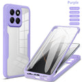 360 Full Body Protection Case For Samsung Galaxy S21 FE S22 S23 Plus S24 Ultra M02 M32 M33 M52 M53 Double Sided Shockproof Cover