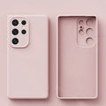 Luxury Liquid Silicone Shockproof Phone Case For Samsung Galaxy S26 S25 S24 S23 S 26 Ultra Plus Cases Protective Back Soft Cover