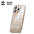 SmartDevil Transparent Phone Case for iPhone 17 Pro Max 17 Pro 16 Soft Back Cover Airbag Shell for iPhone Air Anti-drop