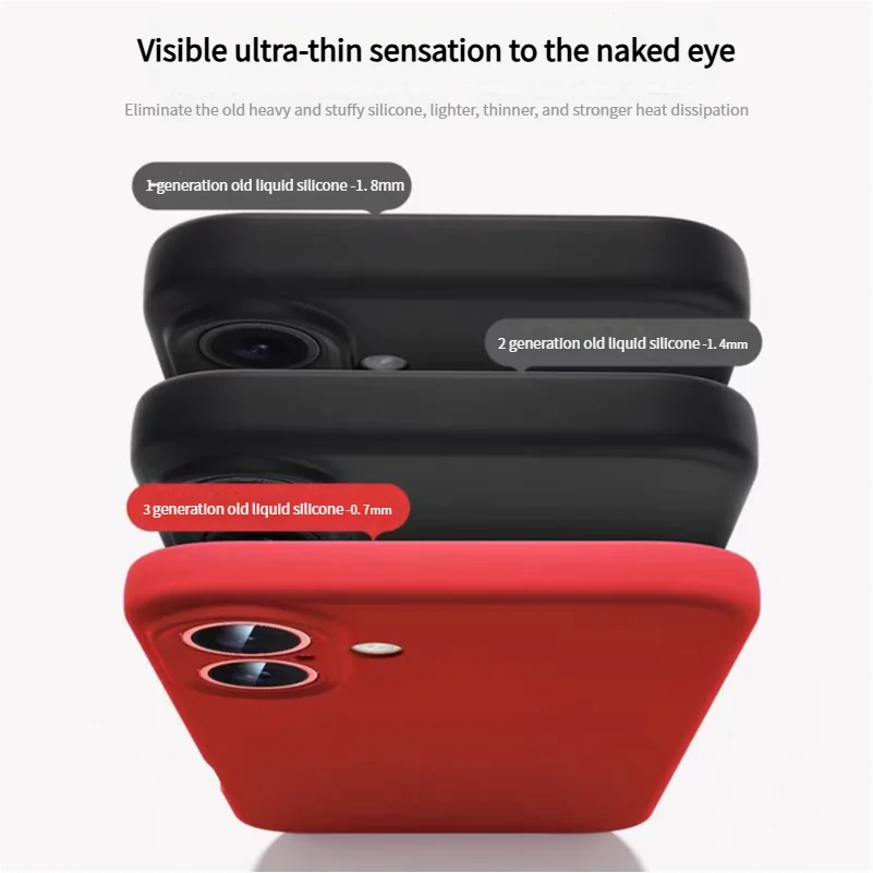 Original Liquid Silicone For Magsafe Magnetic Case For iPhone 17 Air 16 Plus 15 14 13 12 Pro Max 11 16E X XS XR Matte Soft Cover