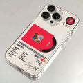 Rapper Kanye West Hot Album Phone Case For iPhone 16 15 14 13 12 11 Mini Pro Max X XR XS Max 7 8 Plus SE20 Transparent Cover