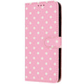 Wave Dot Pattern Leather Flip Wallet Card Bag Case for IPhone Air 17 16 E 15 14 13 11 Pro Max Plus 12 Mini 17E 16E Phone Cover