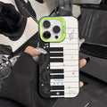 For Samsung Galaxy A56 A55 A54 A53 A52 A36 A35 A34 A26 A16 Phone Case Piano Pattern Cover For S25 S24 S23 S22 S21 Ultra Plus FE