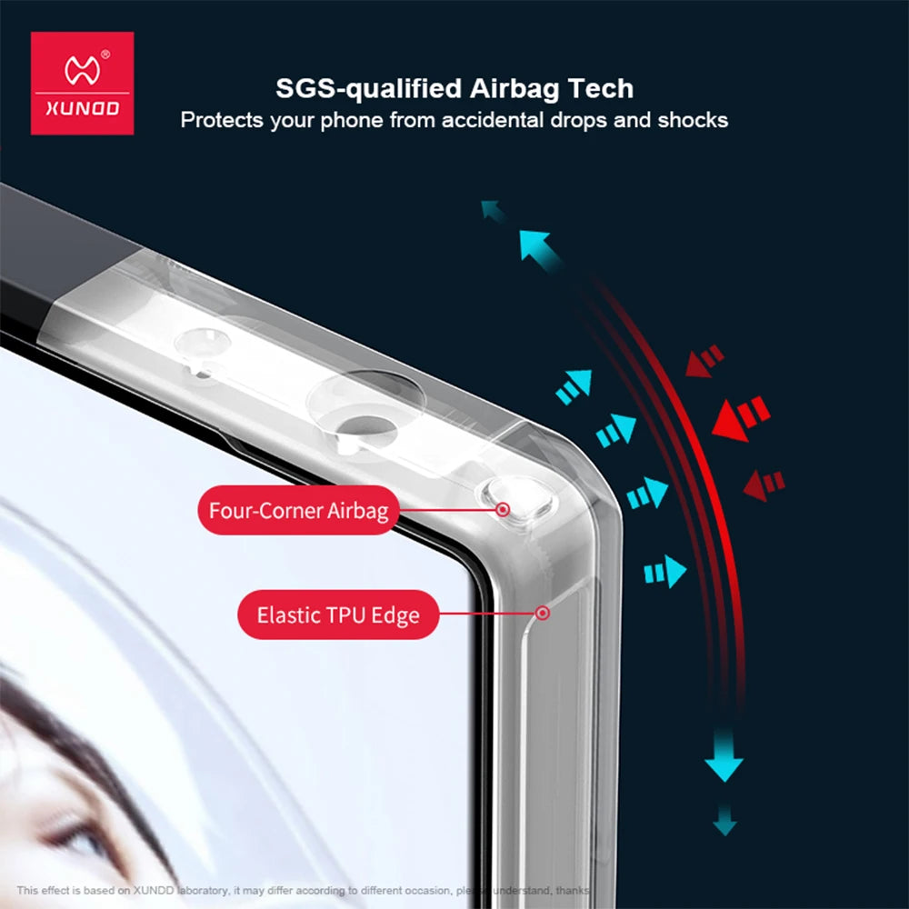 Xundd Magnetic Holder Case for Nubia Red Magic 11 Pro Plus 11 Air /9 10 Pro Plus, Airbag Anti-Fall Protection, Camera Protect