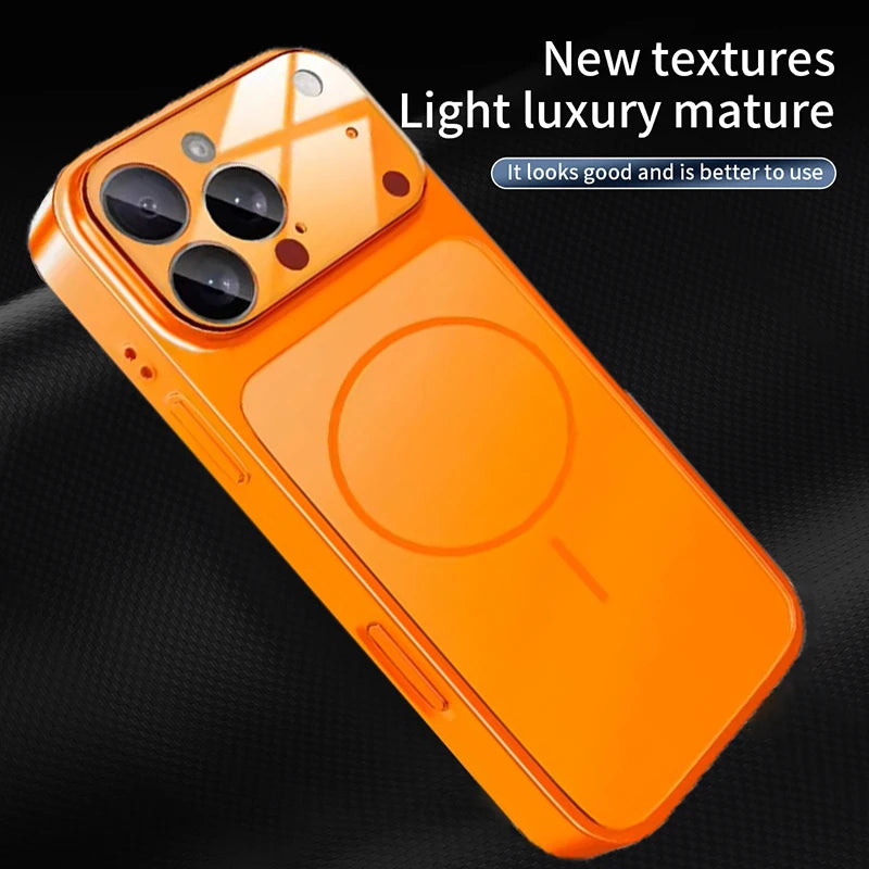 A phone Case That Makes Your Phone Look Like The 17 Series，For iPhone 17 Pro Max 13 14 15 16 Pro Max 17 Pro Magnetic Phone Case