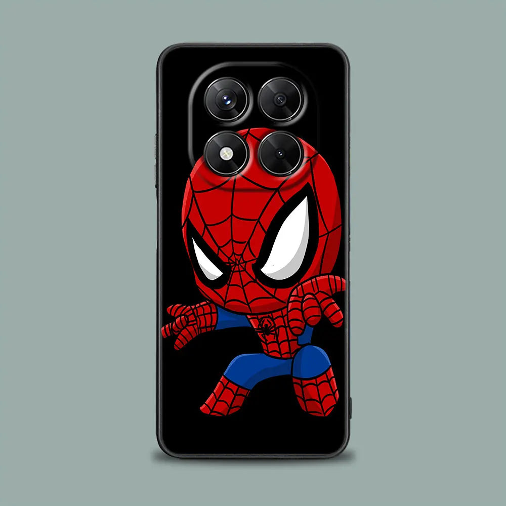 Marvel Phone Case For Redmi 15C 14C 13C Back Cover Spiderman For Redmi Note 15 14 13 12 Pro Plus 11 10 8 Pro Iron Man Groot Case