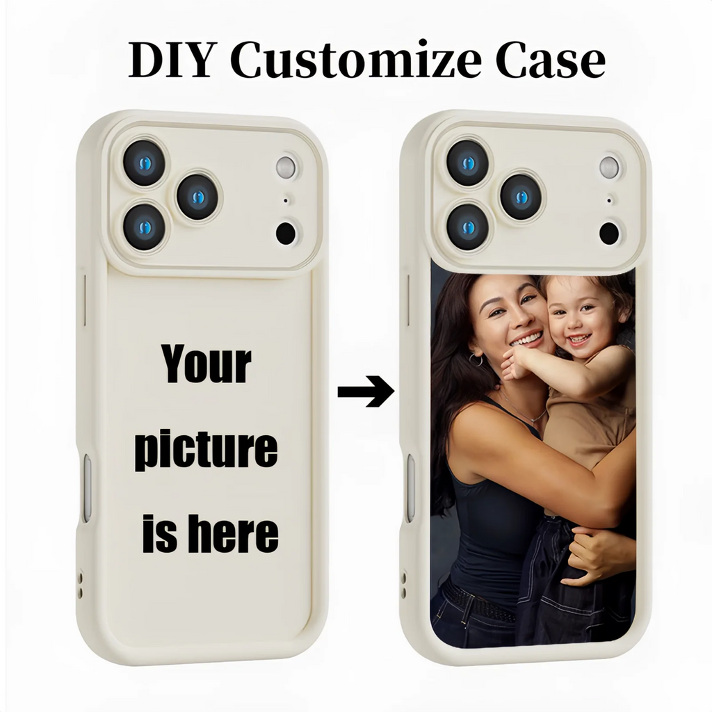 DIY Custom Phone Case for iPhone 17 pro Max XS XR plus SE 2020 12 13 14 15 16  Shockproof Back Cover Personalized Picture Design