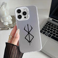 B-Berserk Phone Case For iPhone 17 16 15 14 13 12 11 Pro Max Designer Matte Laser Aurora Funda Phone Case
