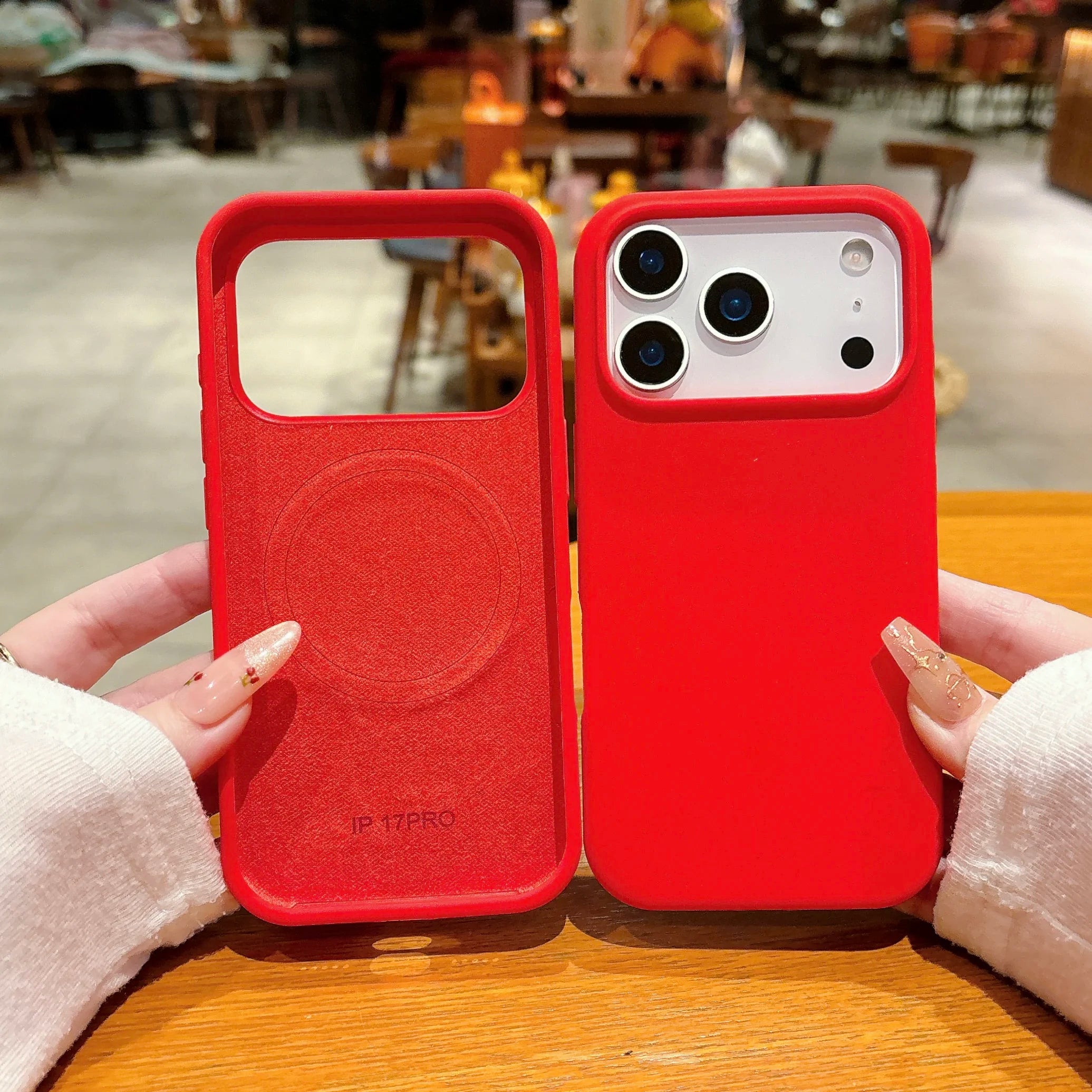 Original Silicone Bright Lucky Color Case for Apple iPhone 17 Air 16 15 14 13 Pro Max Plus Magnetic Wireless Charging Soft Cover