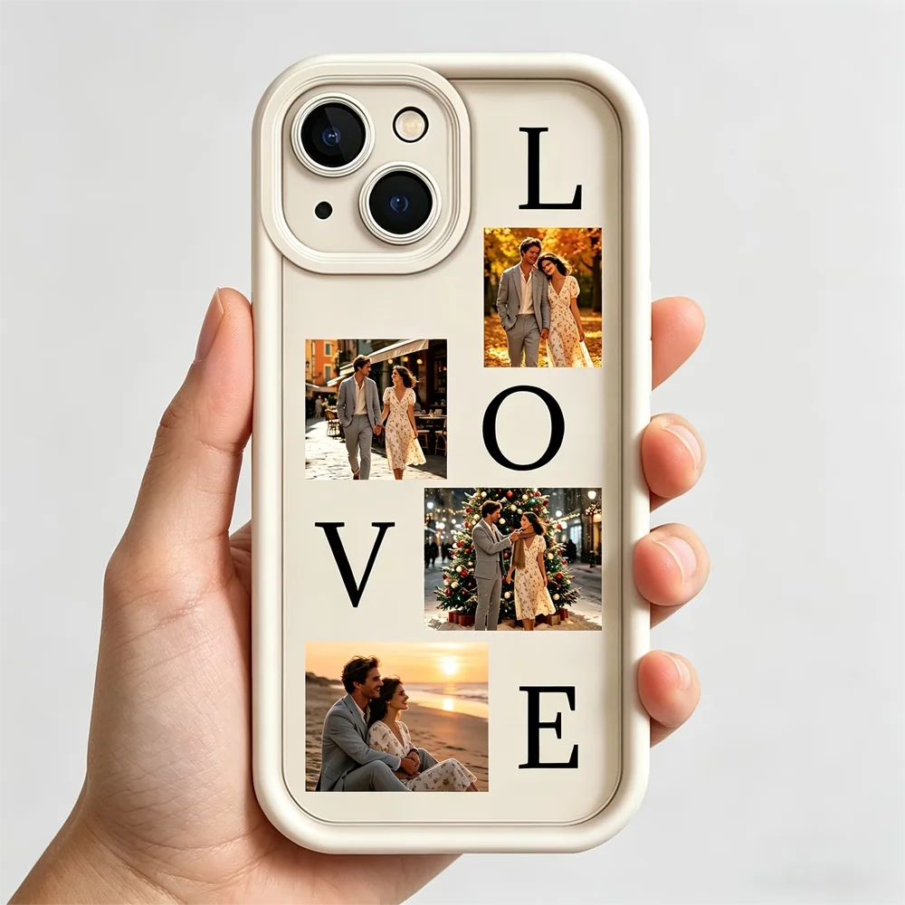 DIY Image Custom Photo Soft Case For iPhone 17 16 15 14 13 12 11 Pro e Air Max Mini SE 2020 2022 XS XR 7 8 6 Plus Silicone cover