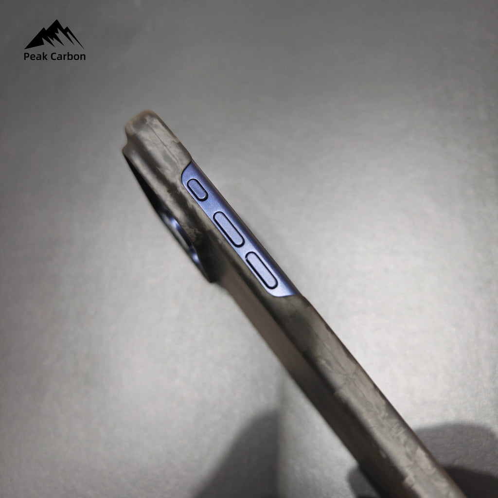 Matte Forged Real Carbon Fiber Case for iPhone 17 Pro Max /17Pro Super Light Hard Protective Luxury Business Back Phone Cover