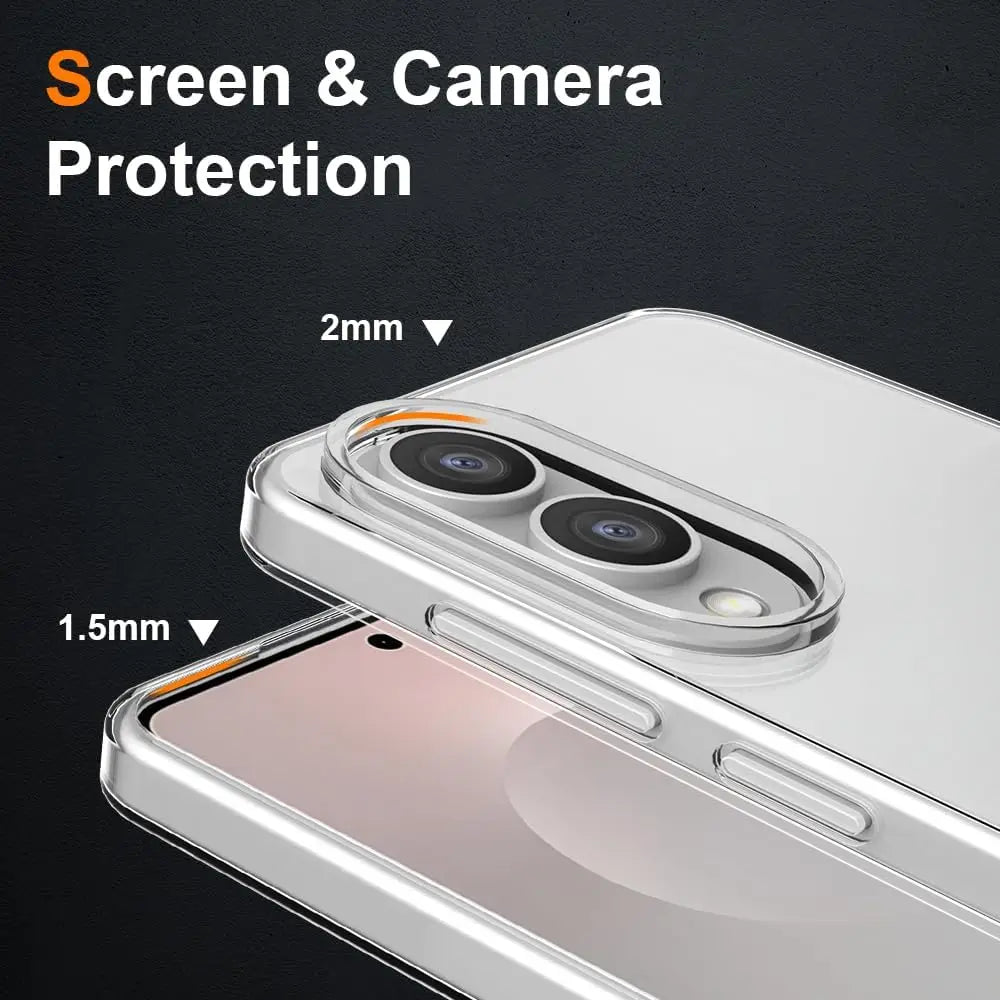 Crystal Clear Silicone Soft Case For Samsung Galaxy S25 S24 S23 S21 FE S22 Ultra Plus Transparent Ultra Thin Cover For S25 Edge