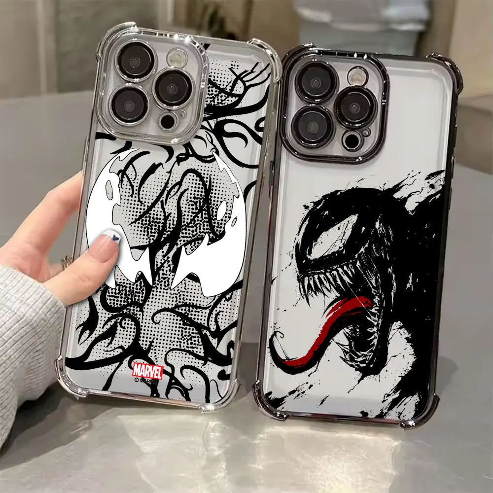 Marvel Venom Logo Phone Case For Xiaomi Poco X8 Pro Max Cases X5 X6 X7 F4 F5 F7 Pro F8 Ultra M7 X8Pro Silicone Protective Cover