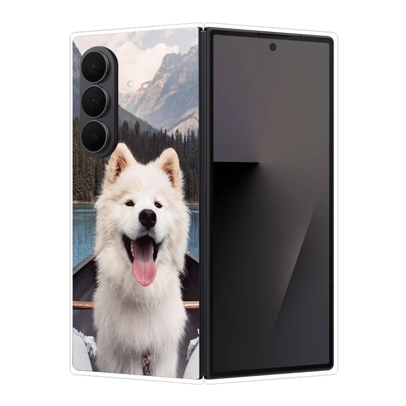 DIY Customized Photo Phone Case For Samsung Galaxy Z Fold5 Fold6 Fold7 Personalized Cover For Samsung Z Fold 7 Special 4 3 2 5 6