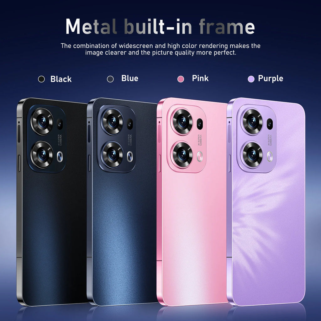 NEW 2026 HOT Silicone Case For Reno13 Pro 7.3 Inch 16GB+1TB 5G 7800mAh 72+108MP Type-C PC