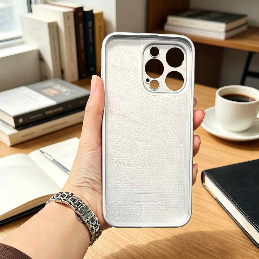 Mirror Glass Phone Case, Mirror Reflective Surface, Light Luxury Texture, Skin-Friendly Touch, Shockproof & Dustproof, Precise Cutouts, Compatible with Multiple iPhone Models