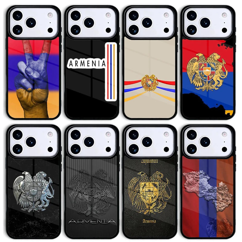 Armenia Armenians Flag SOFT Mobile Phone Case for IPhone 17 AIR 16pro Max 15 14 13 12 11 Bumper Cover