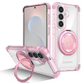 Rotating Magnetic Folding Stand Case For Samsung S26 Ultra Plus S25 S24 S23 S22 S21 Ultra S25FE S25 Edge Armor Shockproof Cover