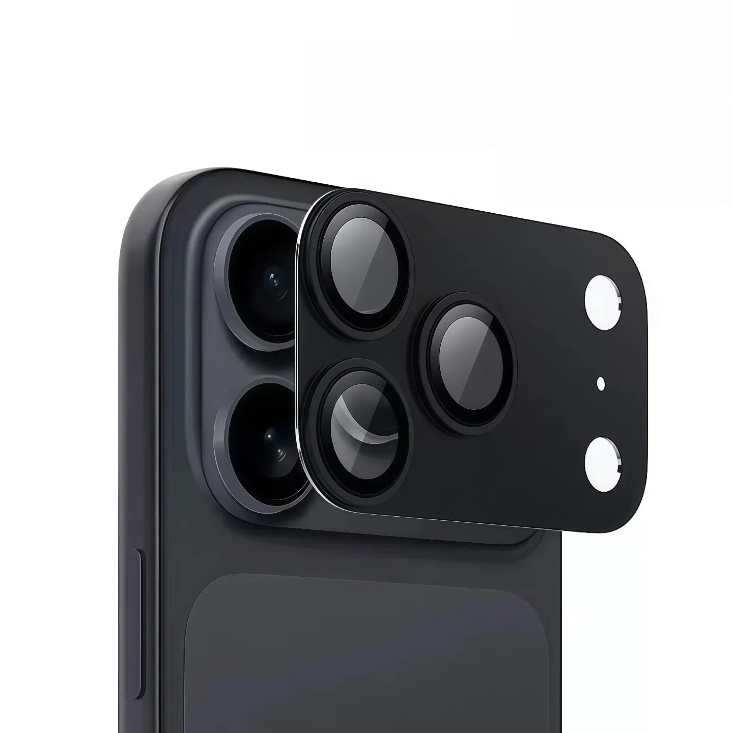 All-in-One Metal Lens Protector for Apple iPhone 17 Pro Max, Full-Coverage Camera Guard Film for iPhone 17 Pro Rear Cameras