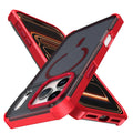 Clear AG Matte Armor Magnetic Case For iPhone 17 Air 17e 16 16e 15 14 13 12 11 Pro Max Plus For Magsafe Wireless Charging Cover