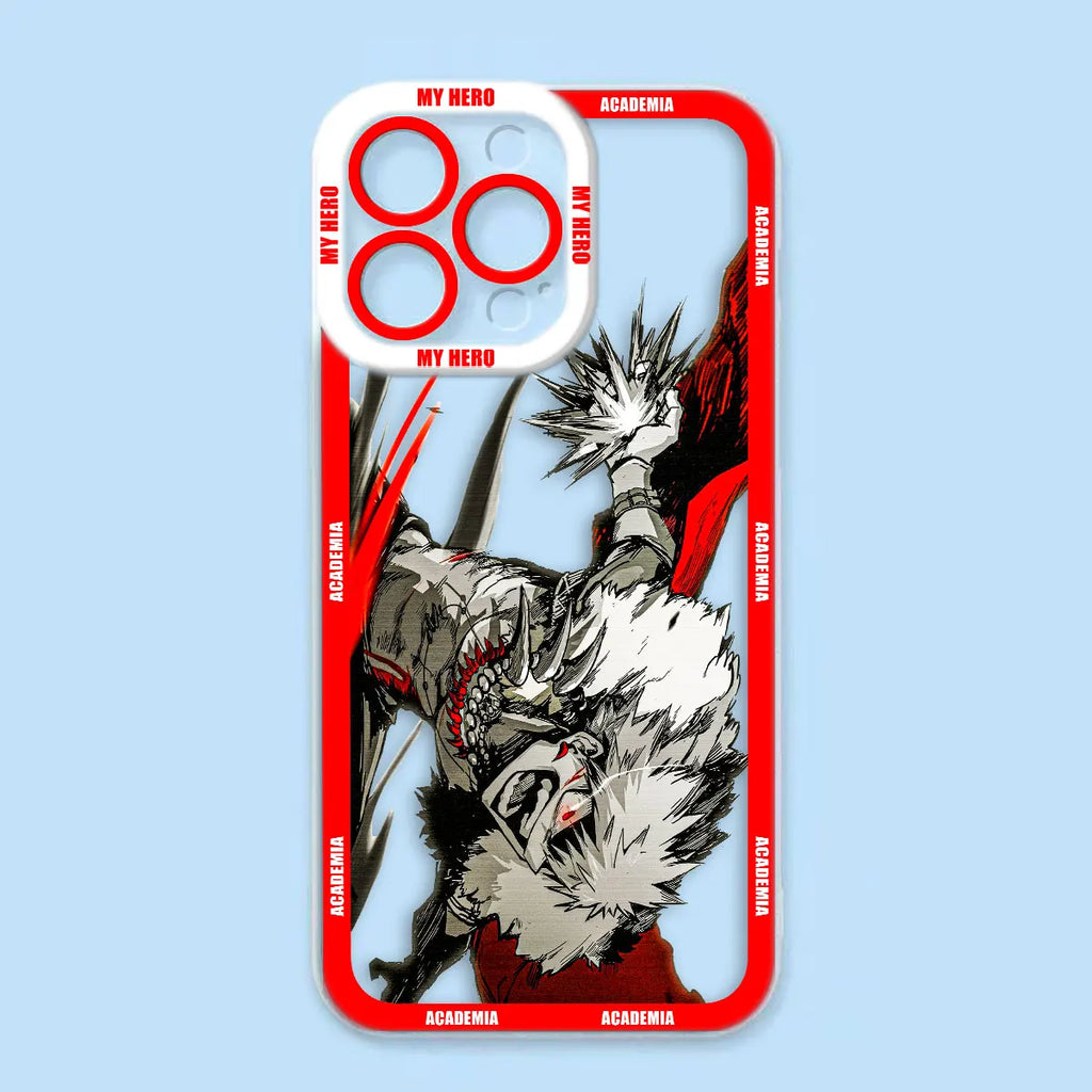 Clear Phone Case For Redmi Note 15 14 13 12 12S 11 11T 11S 10 9 10S 9S 8 Pro Max Plus Case Cover Midoriya Izuku My Hero Academia