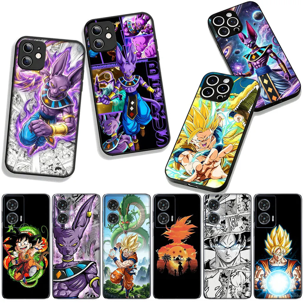 Phone Cover Beerus Dragon Gokus Ball DragonBalls for Apple iPhone 17 16 11 Pro XS Max XR 6 7 8 Plus + 16E SE 2020 Air 5 8+ Case