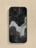 Abstract Painted Pattern Phone Case For iPhone 17 16 Pro Max 15 14 Plus 11 12 Mini 13 Pro Max X XR XS Max 17 Air Soft Cover