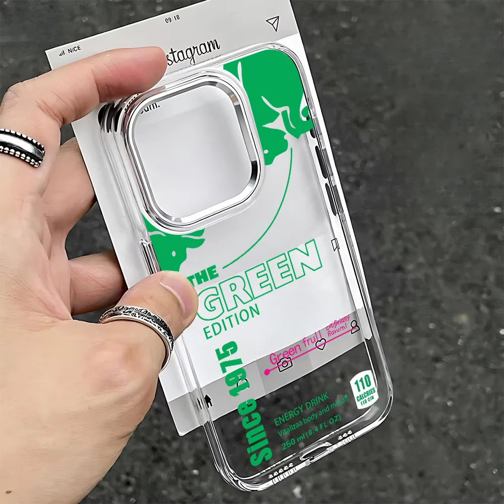 Fashion B-bulles Phone Cases For iPhone 17 Case iPhone 16 Pro Max 17 Air 15 11 14 13 12 Pro max Clear Carcasa Soft Silicon Cover