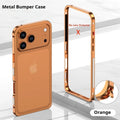 Ultra Thin Aluminum Frame Metal Bumper Case For IPhone 17 Pro Max Air 16 15 14 13 12 Pro Max