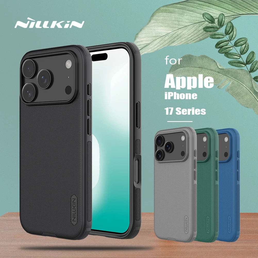 Nillkin For iPhone 17 Pro Max / 17 Air Case Hard Ultra Thin Frosted Pro Soft Edges Cases Protection Back Cover for iPhone 17