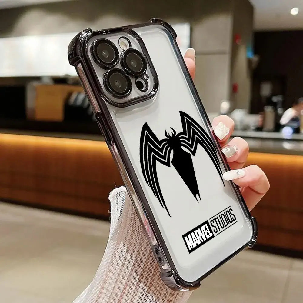 Marvel Venom Logo Phone Case For Xiaomi Poco X8 Pro Max Cases X5 X6 X7 F4 F5 F7 Pro F8 Ultra M7 X8Pro Silicone Protective Cover