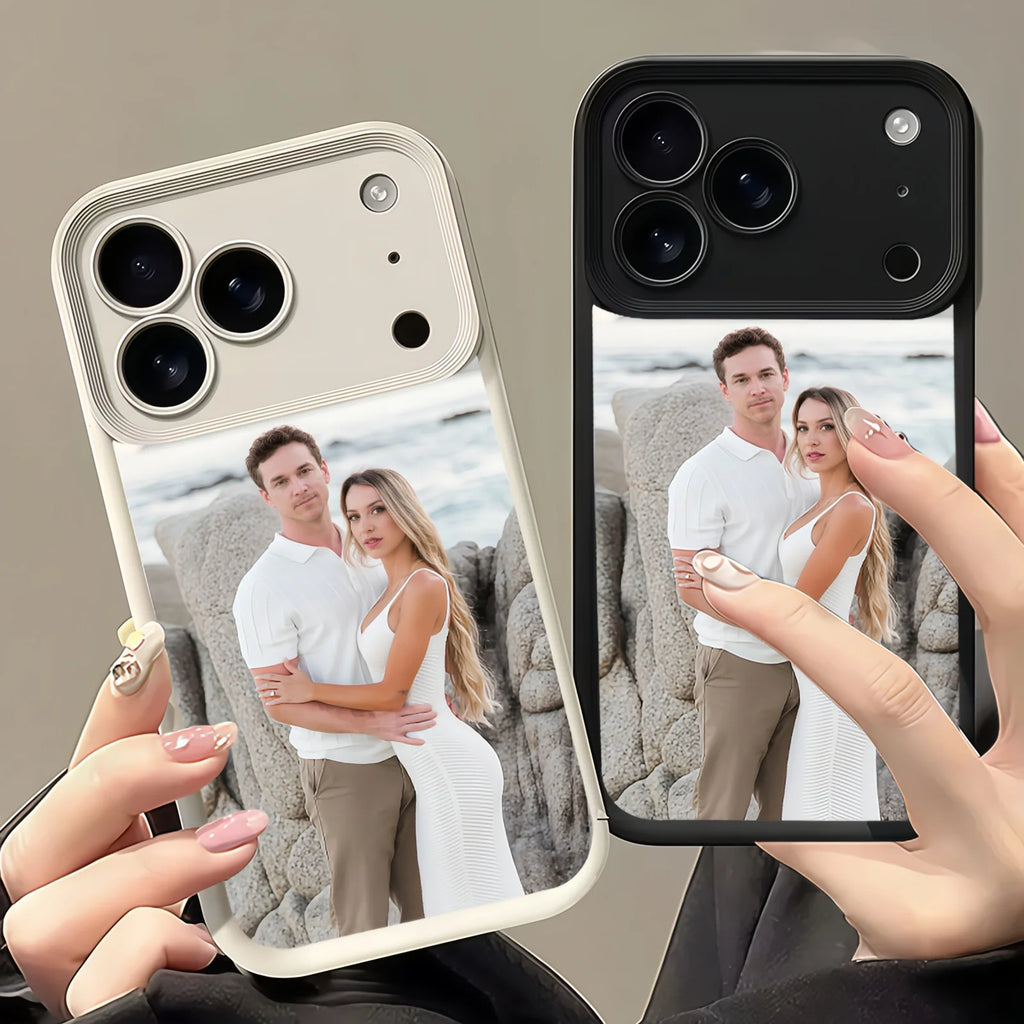 DIY Personalized Picture Custom Photo Phone Case for iPhone 12 Pro Max XS XR Plus SE 2020 13 14 15 16 17 Shockproof Back Cover