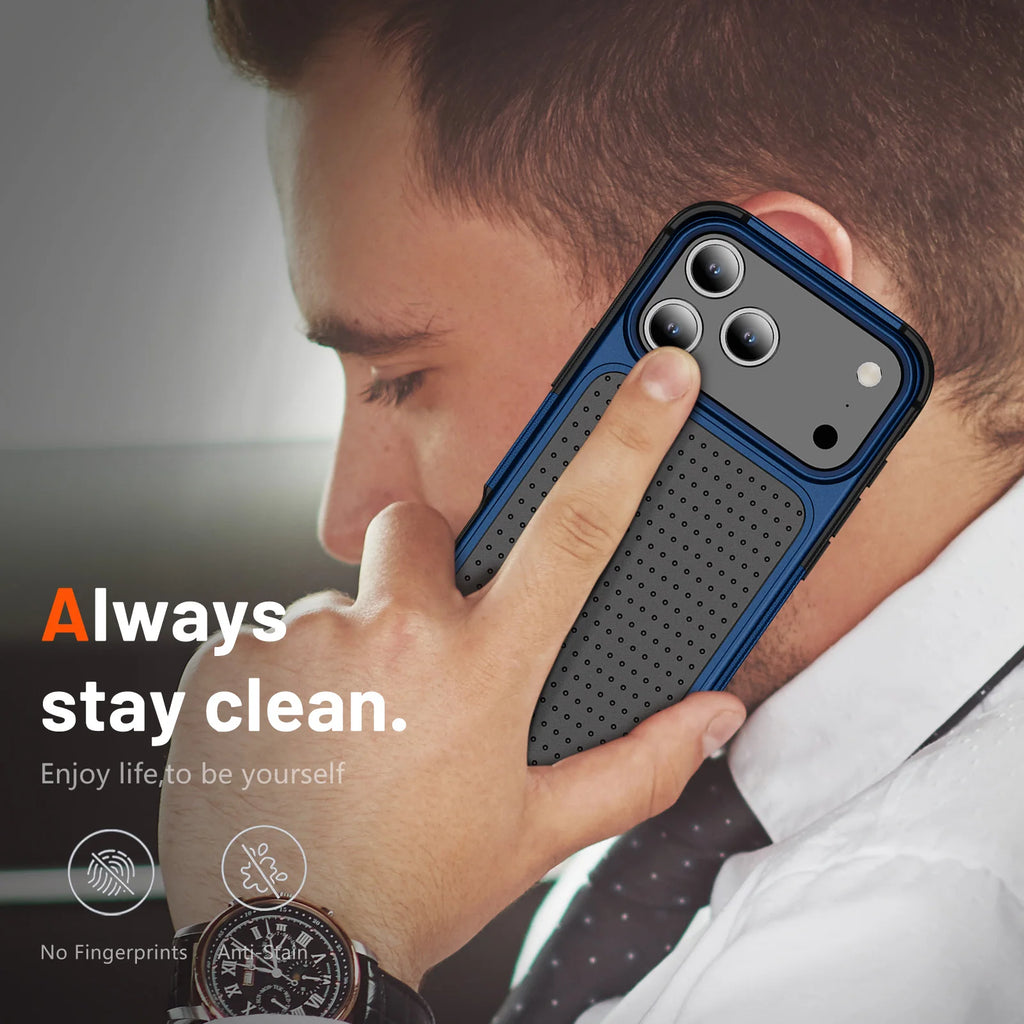 Armor Shockproof Phone Case For iPhone 17 Air 16 15 14 13 12 11 Pro Max Plus Luxury Military Grade Matte Rugged Protective Cover