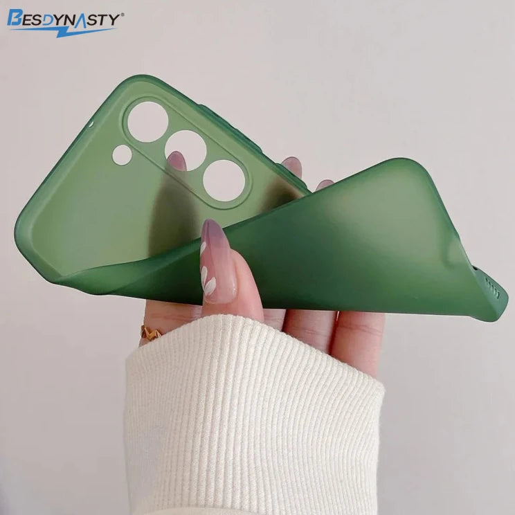 Ultra Slim Soft Case For Samsung Galaxy S26 ULTRA S25 FE S24FE S24 S23FE S23 S22 Ultra S21 Plus Luxury Matte Translucent Cover