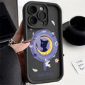 Phone Case for iPhone 17 Air 13 12 11 Pro Max 15 16 14 Plus XS Max 16e XR Soft Cover Sailor Moon Cat Manga