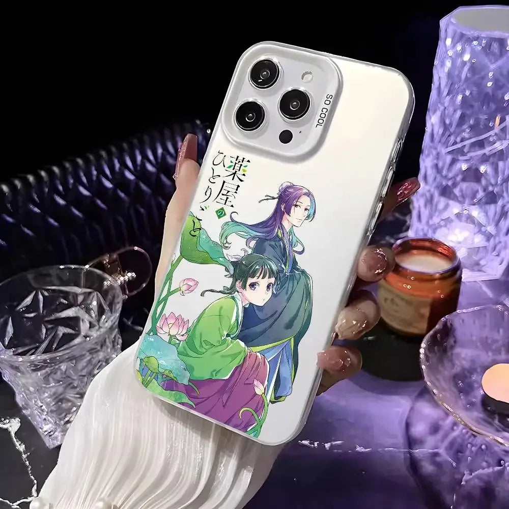 Anime The Apothecary Diaries Phone Case For iPhone 17 16e 16 15 14 13 12 11 mini Pro Max X XR XSMAX 8 7 Air Plus Anti Fall Matte