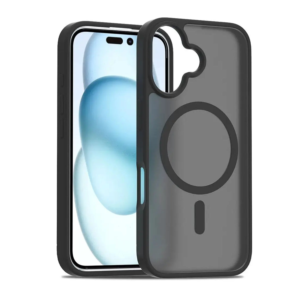 Luxury Matte Translucent For Magsafe Magnetic Case For iPhone 17 Air 16 15 14 11 13 12 Pro Max Hard Wireless Charging Back Cover