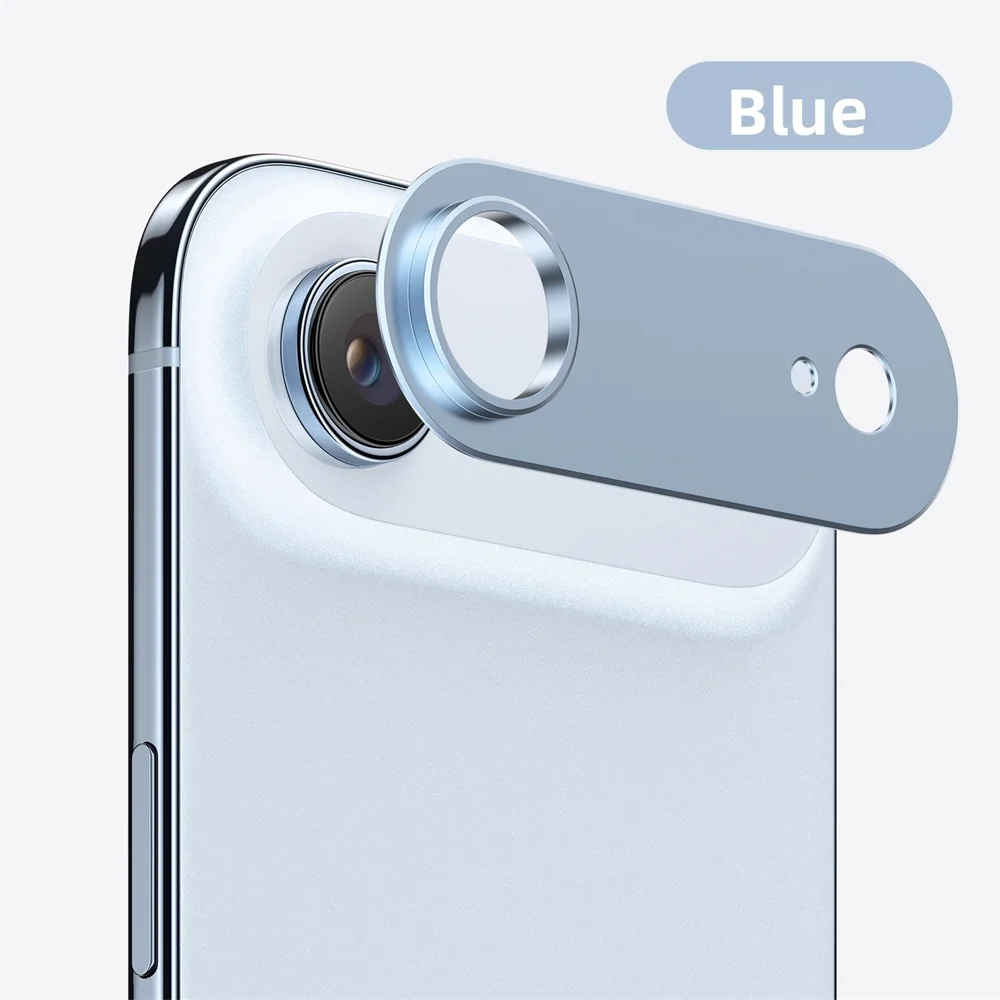 1-3Set Ultra HD Alloy Metal Camera Film for IPhone Air 17 Pro Max Anti-Scratch Tempered Glass Lens Ring Protector Accessories