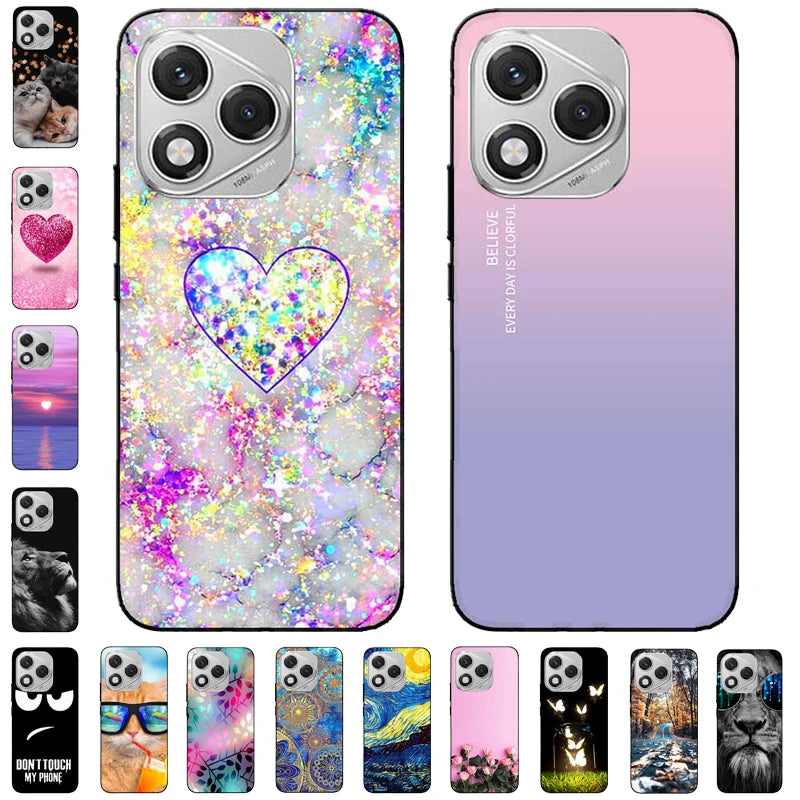 For Honor 400 Lite Case Soft TPU Silicone Back Cover Case for Honor 400 Lite 5G ABR-NX1 Animal Protective Funda Honor 400 Lite