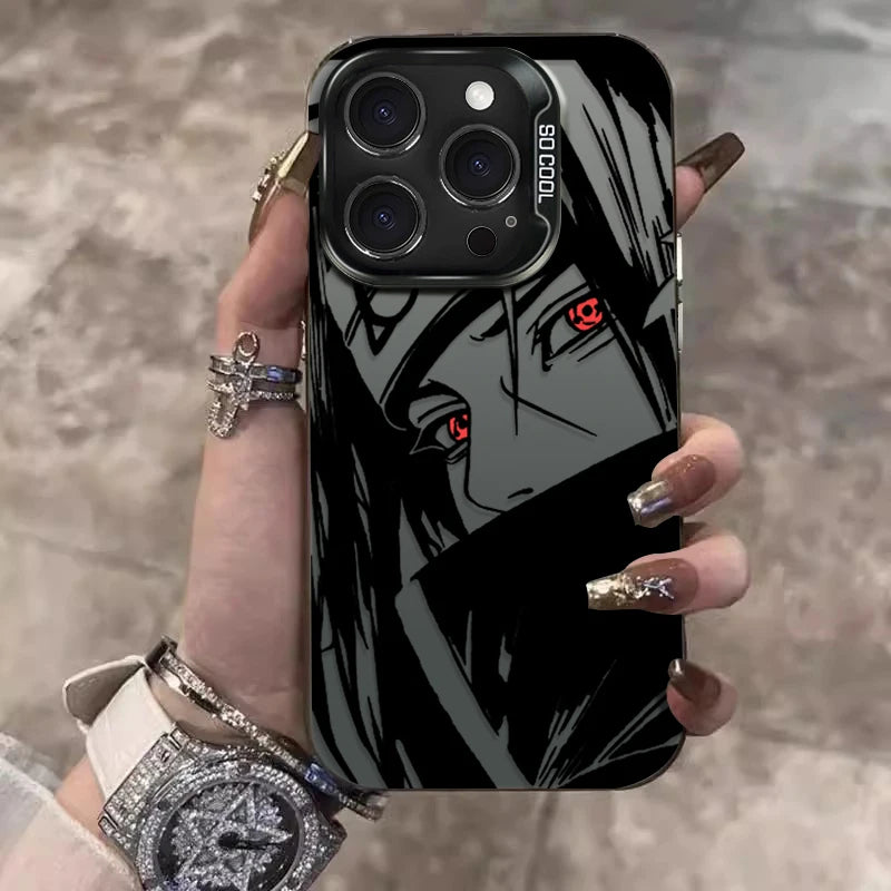 Anime N-Naruto Itachi Phone Case For Tecno Pova Spark Go 30C 20 10 7 Pova 6 Camon 40 itel P36 A48 S23 Pro 4G 5G Matte Back Cover
