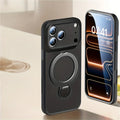 360° Rotate Fold Magnetic Ring Stand Phone Cases For iPhone 17 Pro Max Air 15 13 14 16 Pro Max For Magsafe Liquid Silicone Cover