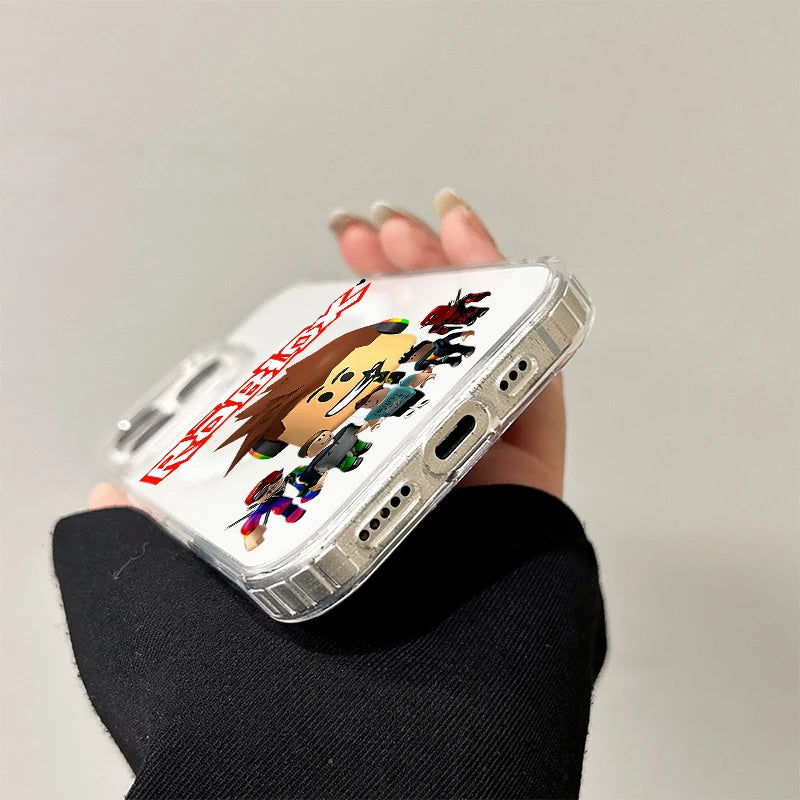 R-Robloxes Magnetic Case for Samsung Galaxy S26 Ultra S25 Edge S24 Plus S23 FE A57 A56 A55 A54 A36 A35 A17 A16 A15 A07 A06 Cover