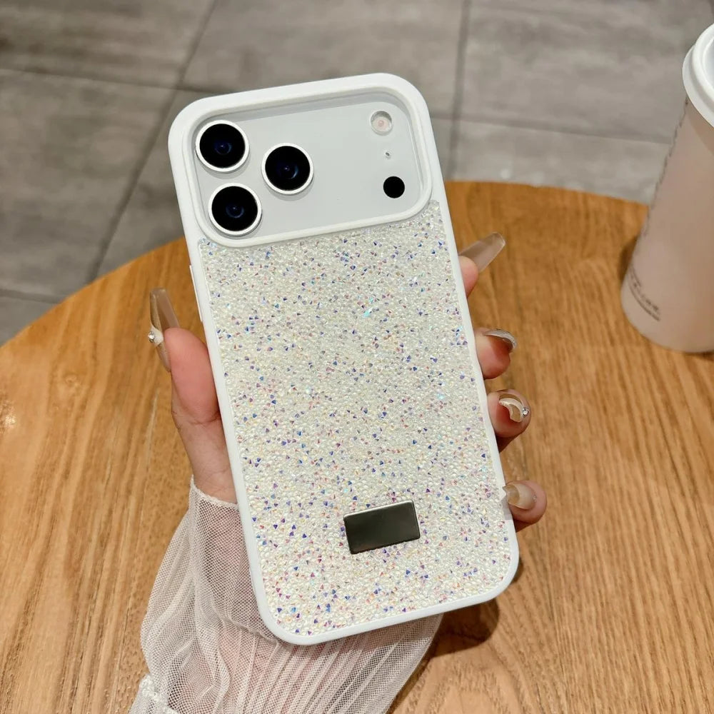 For Apple iphone 17 Pro Max Case fashion Bling Glitter Protective Back Cover case for iphone 16 15 14 13 12 Pro Max 17Plus shell