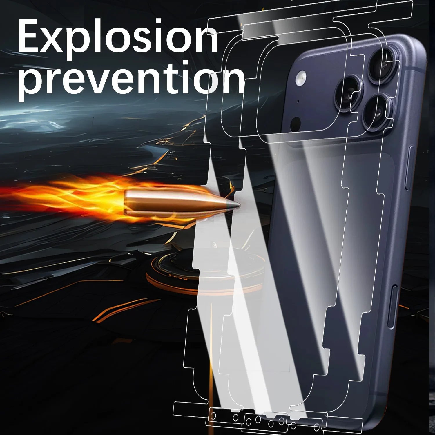 3/2/1Set Flexible TPU Hydrogel Film Sidr Back Full Cover Screen Protectors for IPhone 17/17 Pro/17 Air/17 ProMax