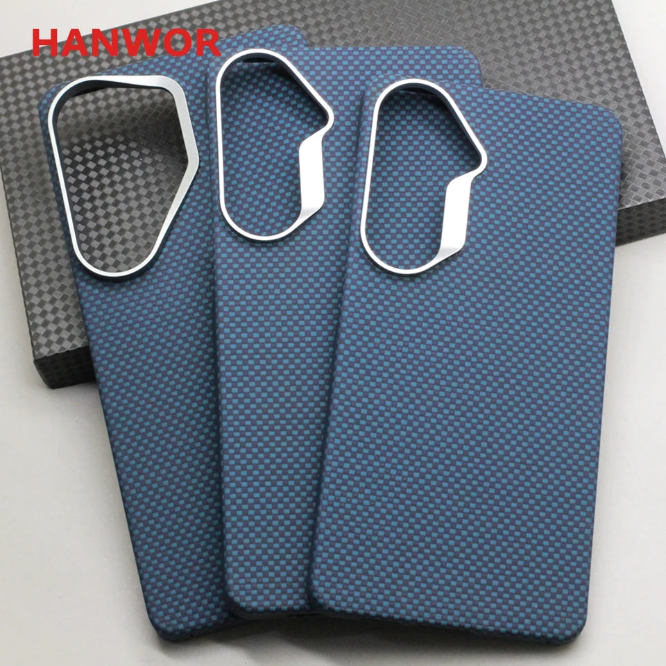 HANWOR Carbon Fiber Magnetic Case for Samsung Galaxy S26 Ultra Plus Magsafe Cover Aramid Fiber Galaxy S26 Series Magnetic Cases
