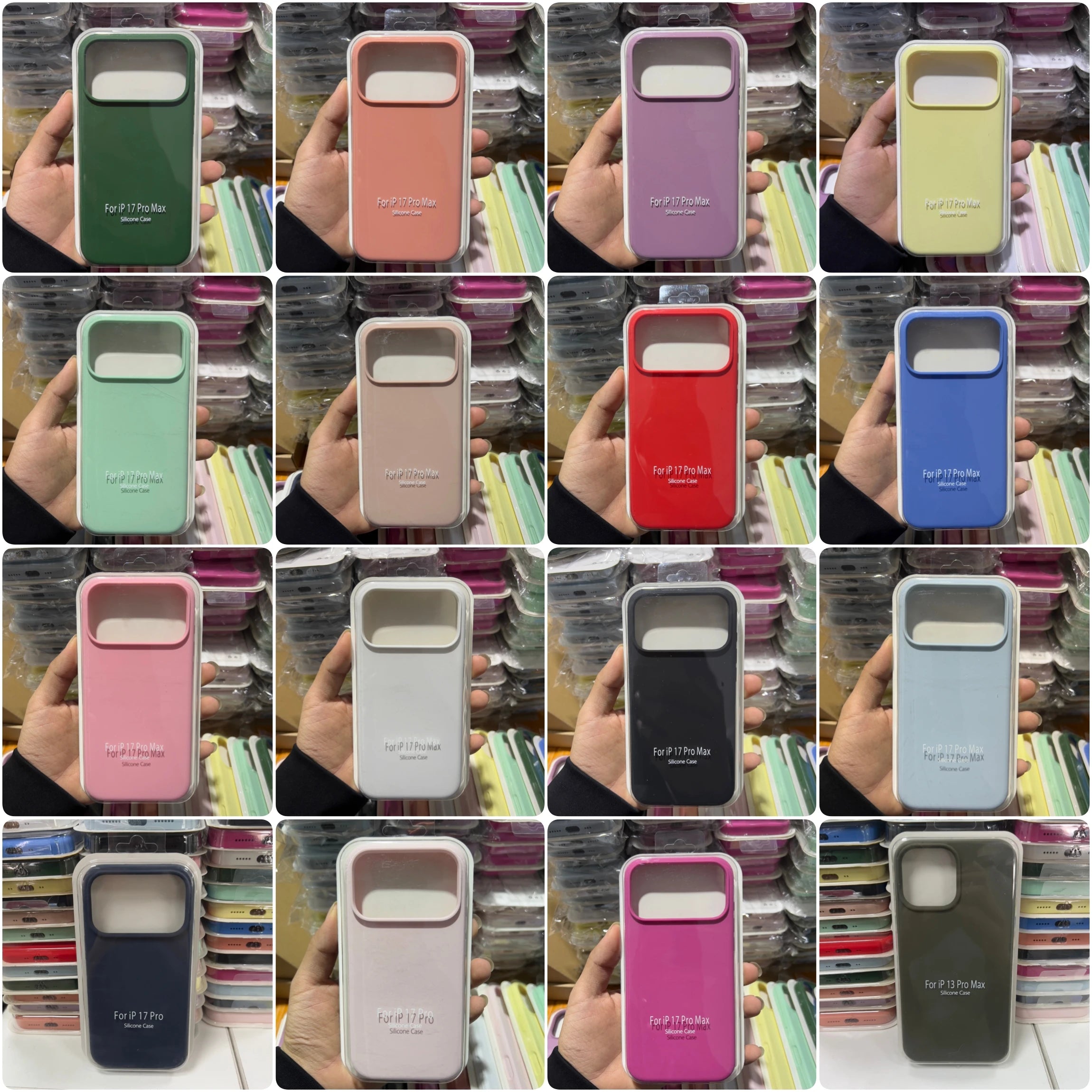 2026 NEW Liquid Silicone Case For iPhone 17 16 13 14 15 Pro Max  Luxury Shockproof Cover For 17AIR 14 15 16 Accessory
